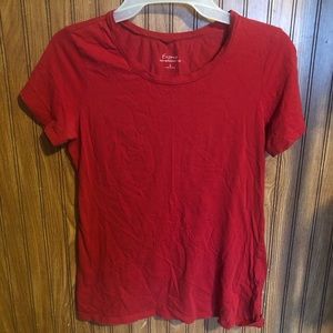 Plain Red Tee